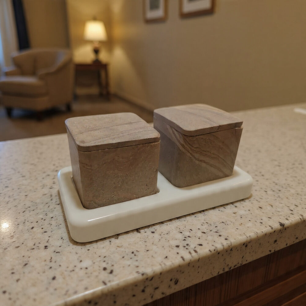 Marble Jar Container
