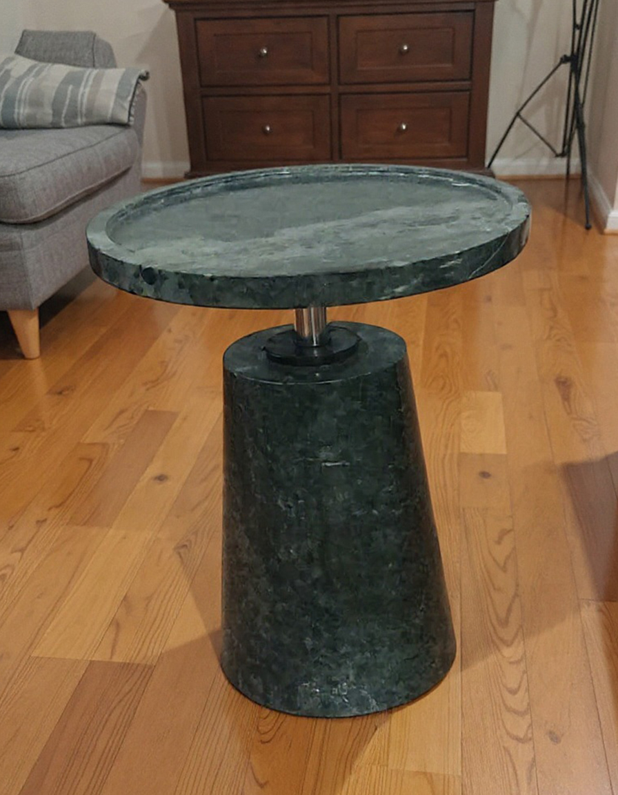Luxury marble candle stand set