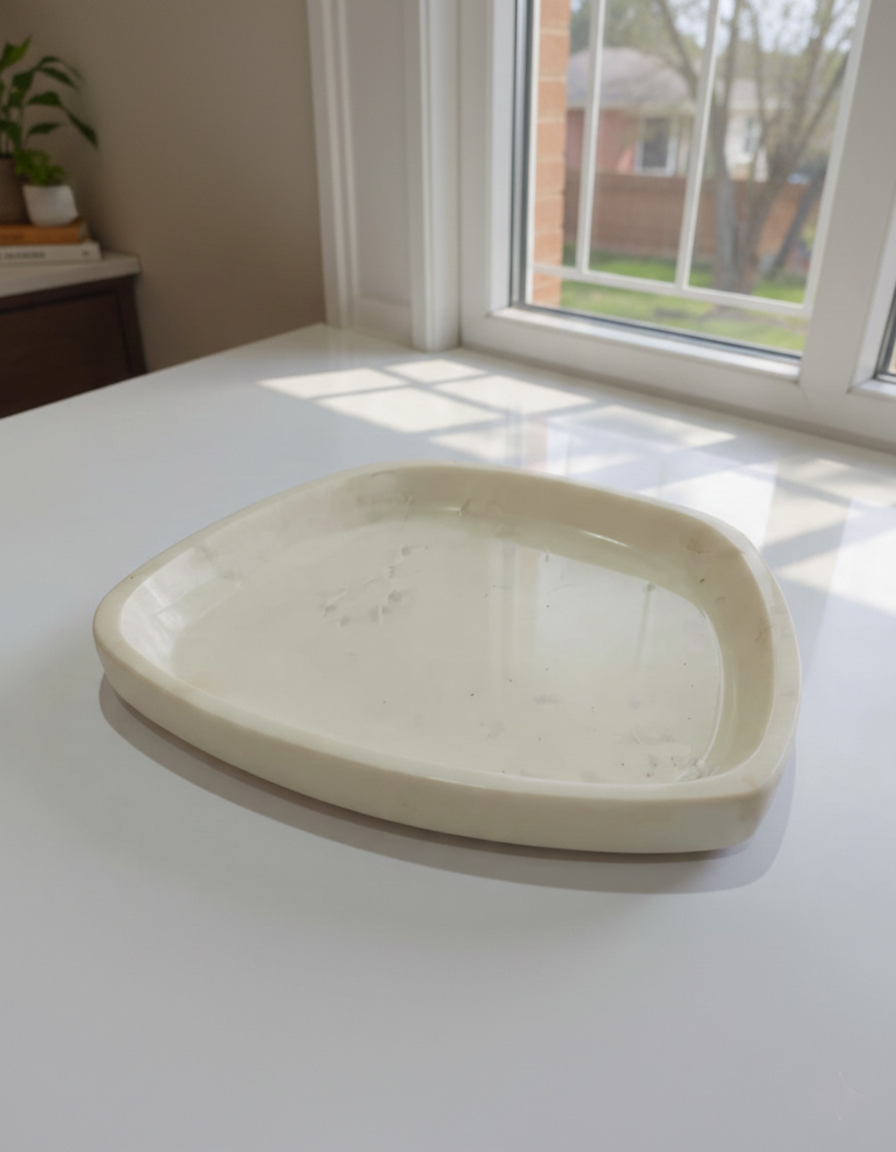 Triansh marble trays