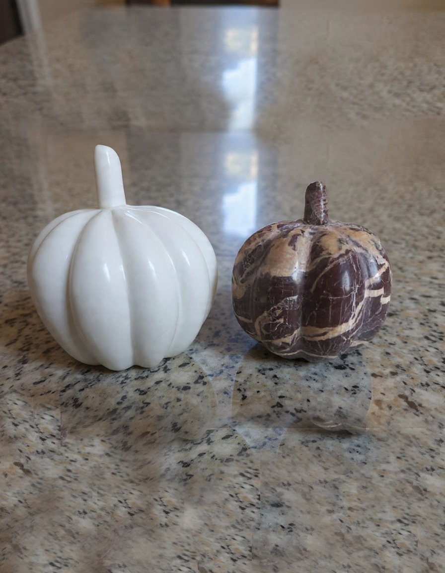Luxury marble flower vase modern decor